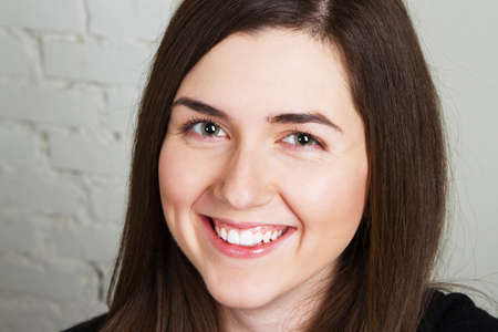 Portrait of a lovelyl girl の写真素材