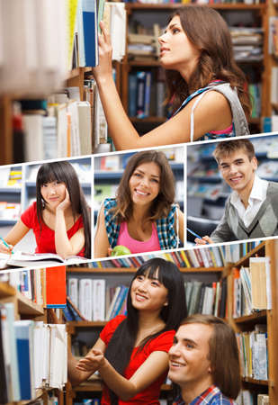 Students lifestyle conceptの写真素材
