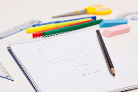 School suppliesの写真素材