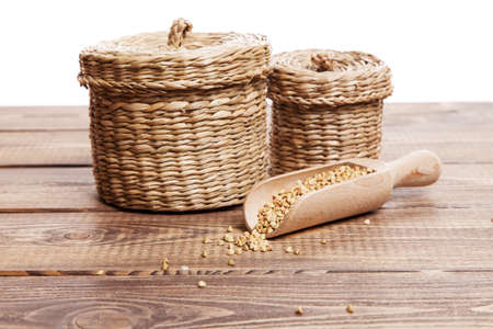 Buckwheat closeup photoの写真素材