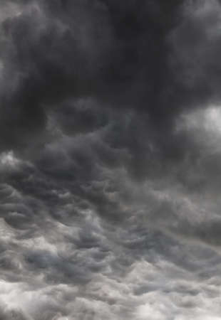 Gloomy storm sky