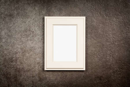Picture frame on dark background