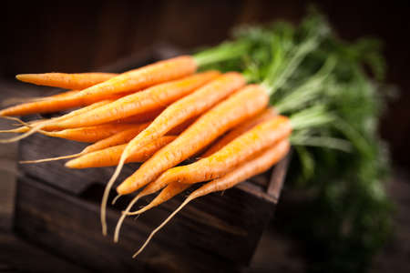 Fresh organic carrot