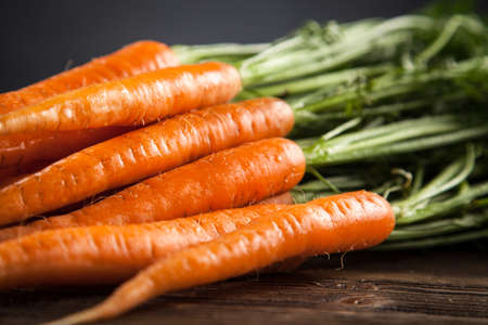 Fresh organic carrot