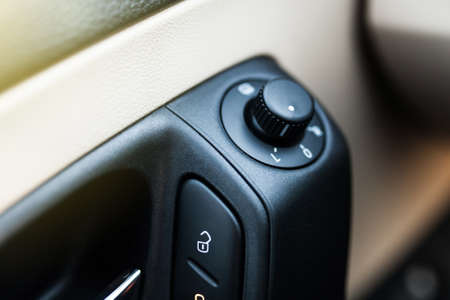 Mirror control button
