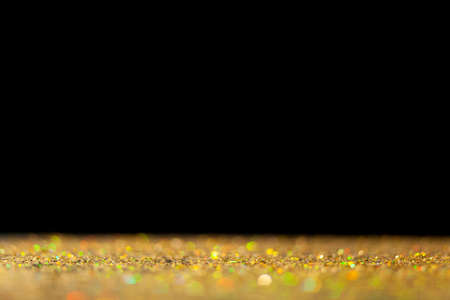 Golden glitter background