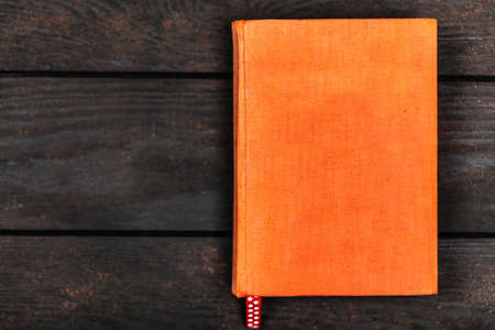 Old red bookの写真素材