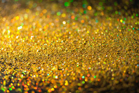 Golden glitter background