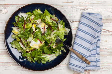 Fresh green saladの写真素材