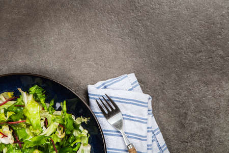 Fresh green saladの写真素材