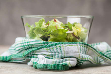 Fresh green saladの写真素材