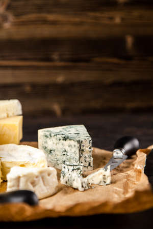 Different sorts of cheese