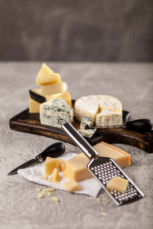 Different sorts of cheese