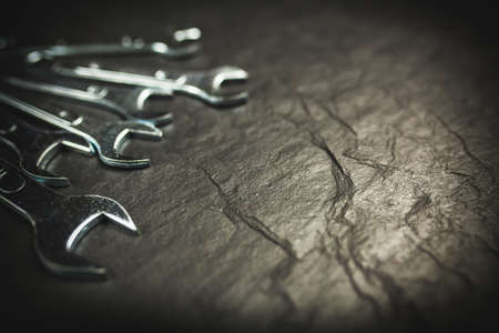 Open-end wrench setの写真素材