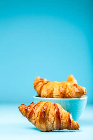 Fresh butter croissantsの写真素材