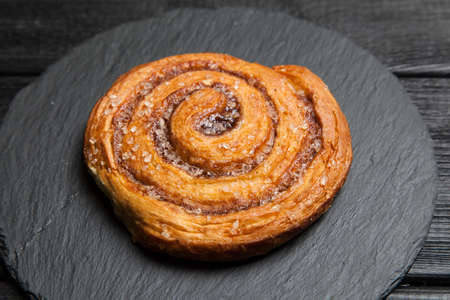 Traditional cinnamon rollsの写真素材