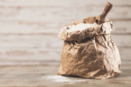 Bag of flourの写真素材