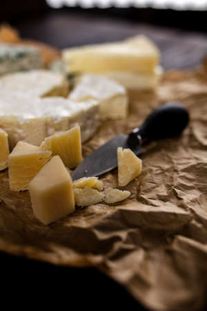 Different sorts of cheese