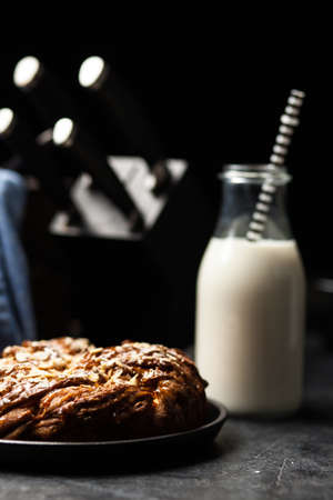 Sweet maple syrup bread