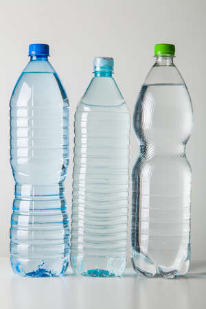 Plastic water bottle
