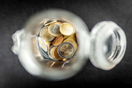 Jar of coins