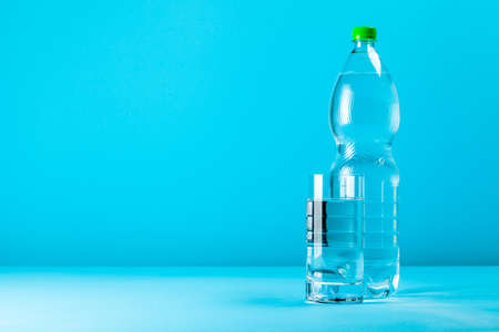 Plastic water bottle