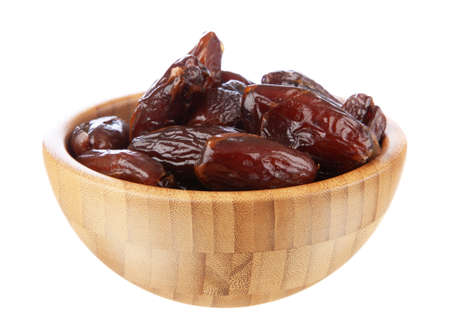 Dates isolated on white