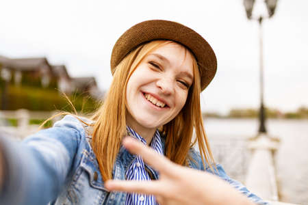 Young red haired girl