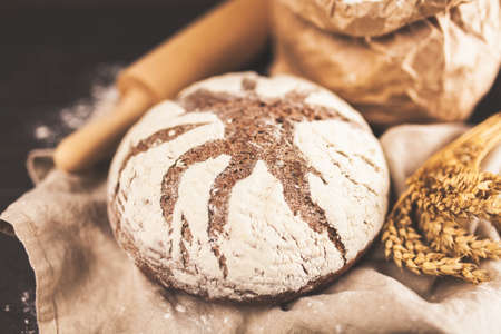 Bag of flourの写真素材