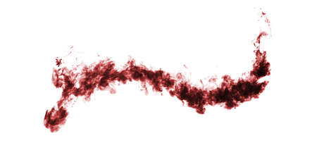 Ink floating in waterの写真素材