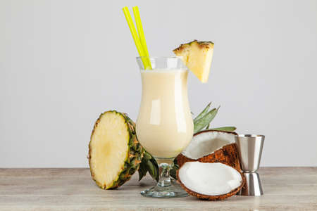 Pina Colada Cocktailの写真素材