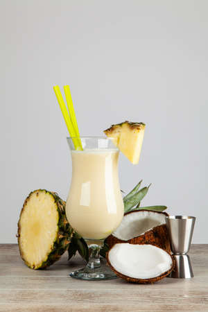 Pina Colada Cocktailの写真素材