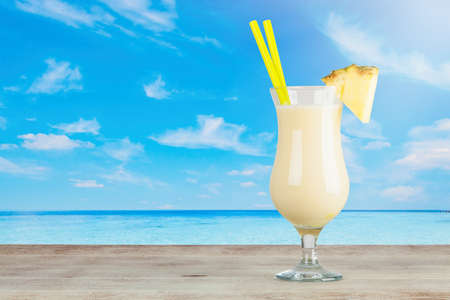Pina Colada Cocktailの写真素材