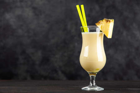 Pina Colada Cocktailの写真素材