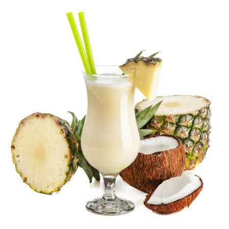 Pina Colada Cocktailの写真素材