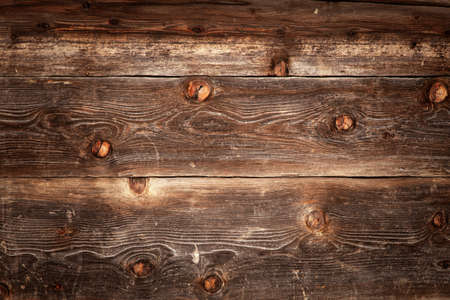 Dark old wooden background textureの写真素材
