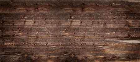 Dark old wooden background textureの写真素材