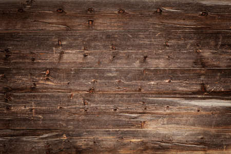 Dark old wooden background textureの写真素材