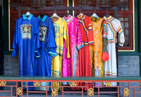 Palace clothing of the Qing dynastyの写真素材