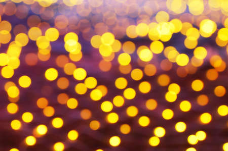 holiday lights out of focus