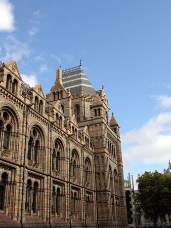 view of the london nature museum in south kensingtonの写真素材