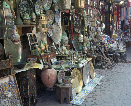 marrakesh medinaの写真素材
