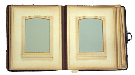 two hundred years old postcard bookの写真素材