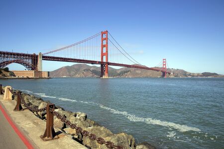 The Golden Gate Bridgeの写真素材