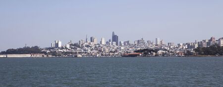 Skyline of San Francisco in the dayの写真素材