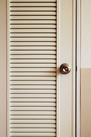 the white door in a new houseの写真素材