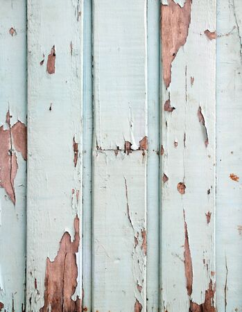 old blue wood wall backgroundの写真素材