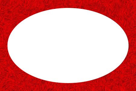 red tinsel texture frame blank for textの写真素材
