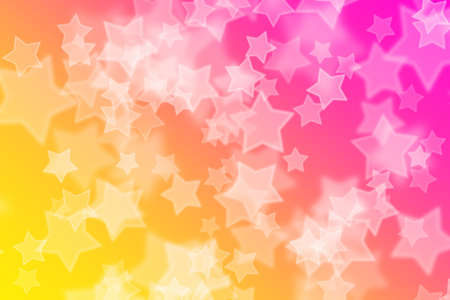 abstract background with colorful star textureの写真素材