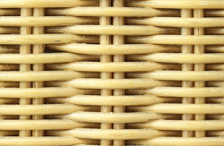 close-up of rattan wicker texture background